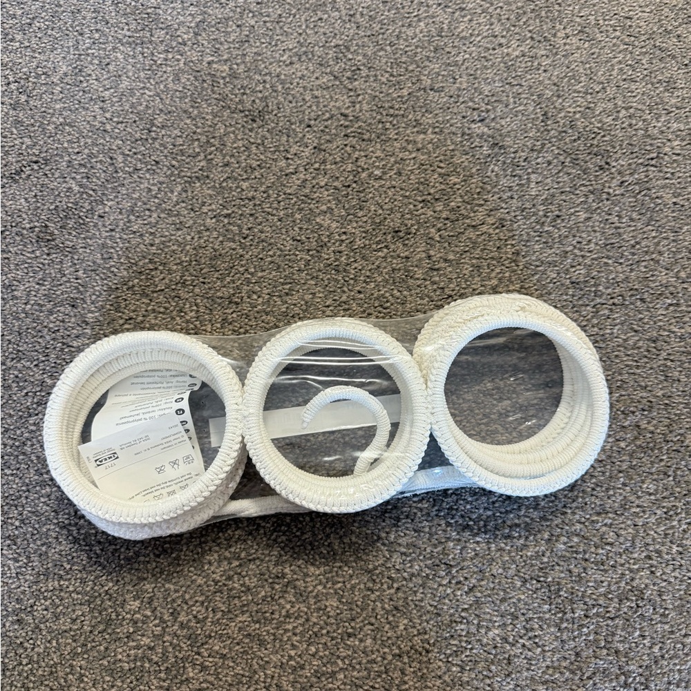 IKEA Komplement Multi-Use Hanger White Ivory Scarf Tie Belt Organizer 603.872.11 - Picture 2 of 2